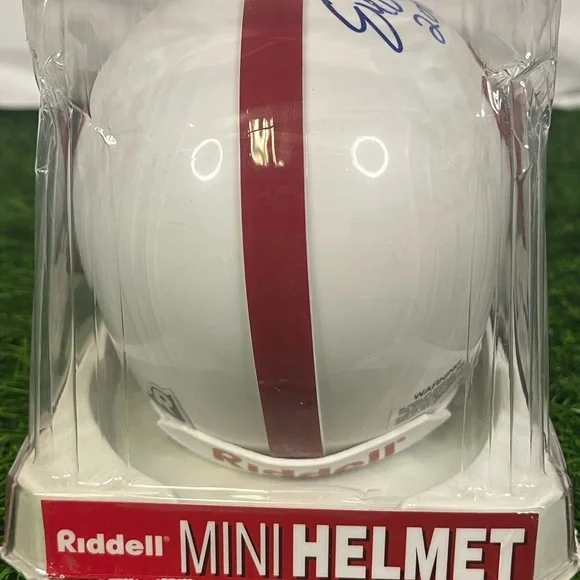 Eric Crouch Autographed Riddell Mini Helmet NCAA Nebraska Cornhuskers - Picture 10 of 16